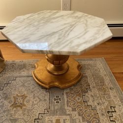 Marble End Tables Set Of Two