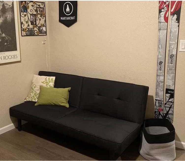 NEW IN BOX⭐️ Futon Sofa Black - Room Essentials