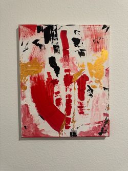 Abstract art painting $15