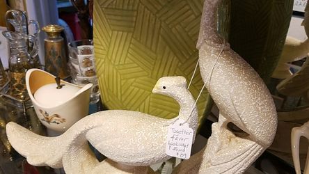 Mid century modern peasants, figurines