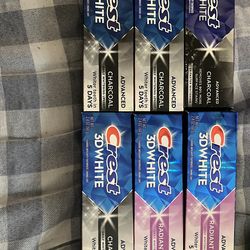 Crest 3d white 2.4oz toothpaste