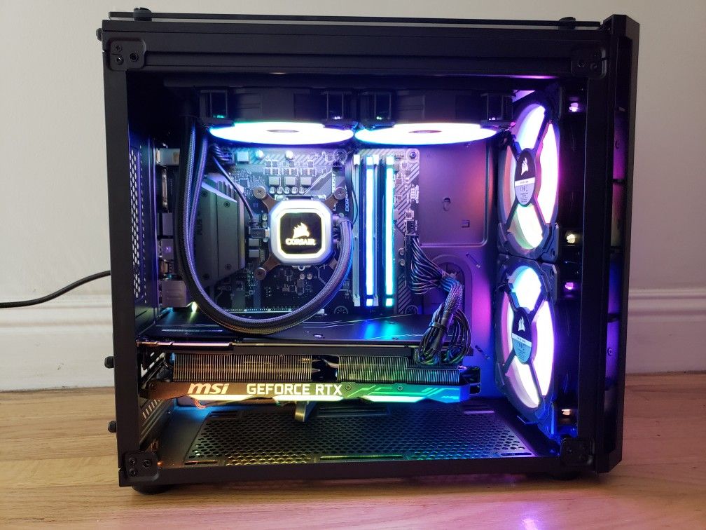 New Corsair Vengeance 5180 Gaming PC i7 8700 RTX 2080