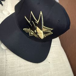 Sharks Hat Like New 7 3/4