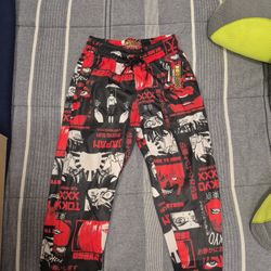 Japanese Graphic Joggers 