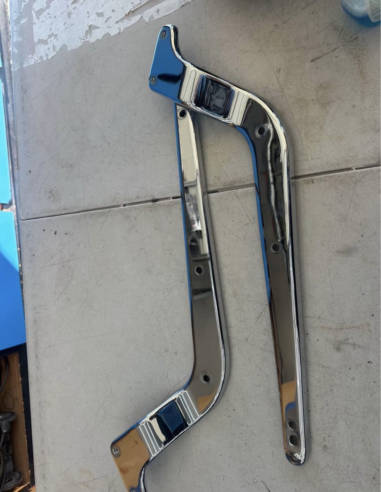 Harley Davidson, softail fender struts
