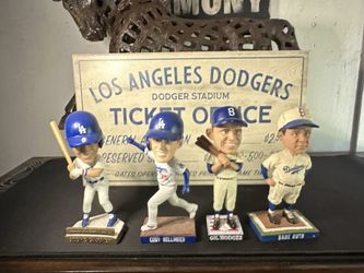 Los Angeles Dodgers 4 Bobble Heads