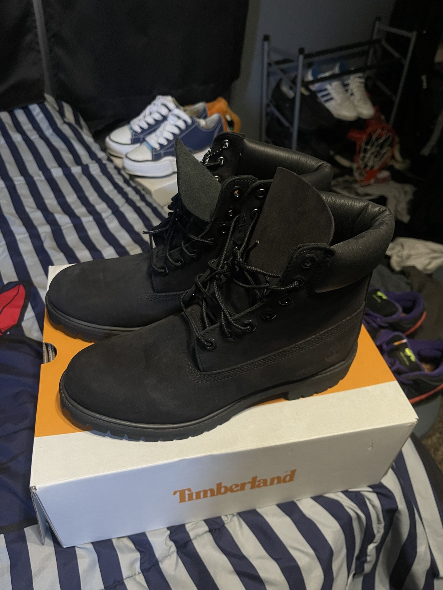 Black Timberland Boots