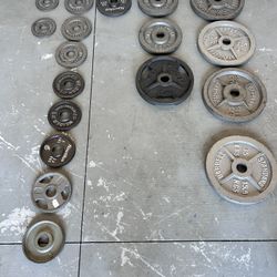 Assorted Weight Plates