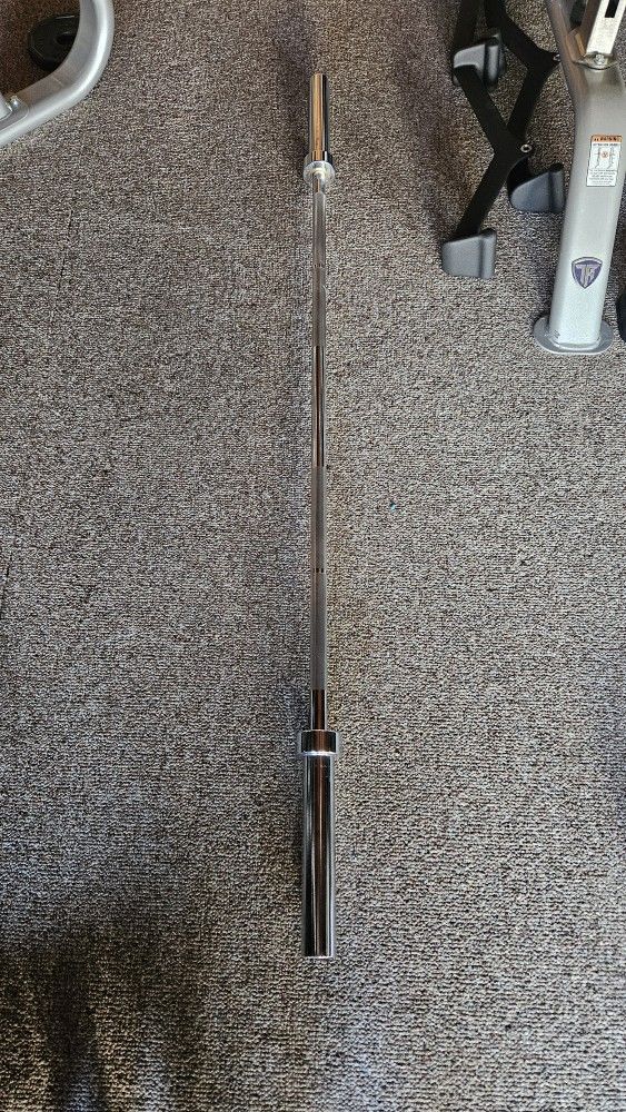 RitFit Lifting Training Straight Bar Bench Curl etc BRAND NEW Stainless Steel Barbell 6ft Olympic