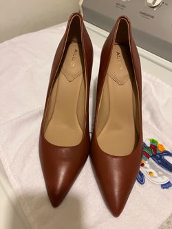 Aldo flex leather heels