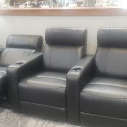 $2,000 Theater Recliner Couch – Selling for $750 (Like New)