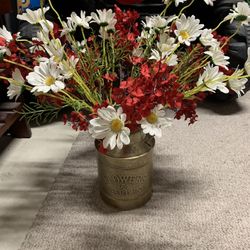 Artificial Flower With Vase 