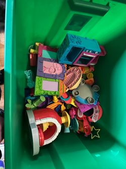 Play dough and accessories
