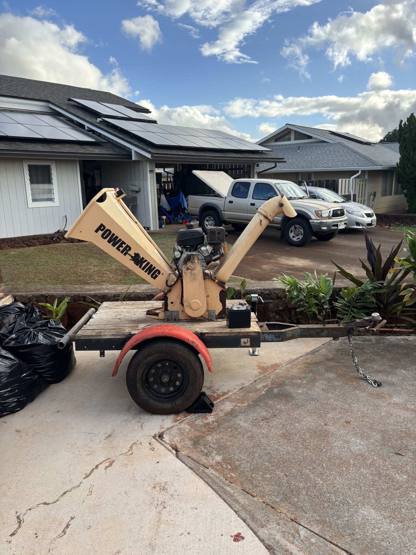 Power King Wood Chipper