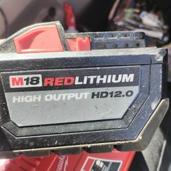 Milwaukee 12.0 AH Battery