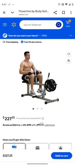 Body Solid Seated Calf Raise Gym Equipment 