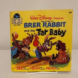 WALT DISNEY’S BRER RABBIT AND THE TAR BABY RECORD AND BOOKLET 