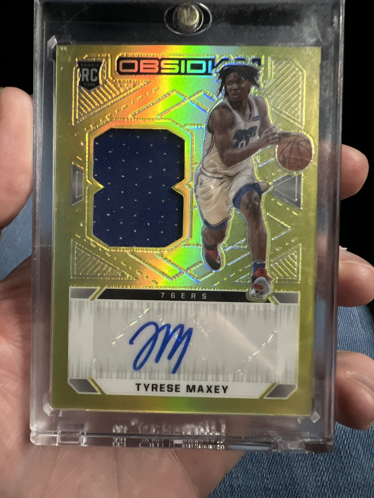 Tyrese Maxey Obsidian 228.