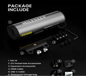 Brand New Thermal Monocular 13mm Lens, 1000yd Range, 50Hz, Aircraft Mg-Al Alloy, 4X Zoom