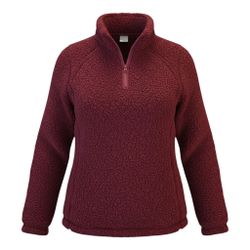 Blair Women's Burgundy Sherpa Fleece
