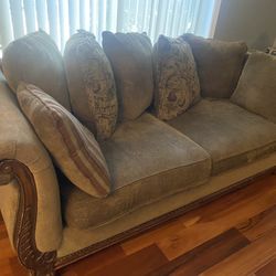 Sofa and Loveseat