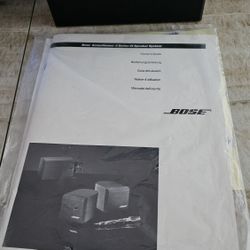Bose home theater speakers Acoustimass Series 3