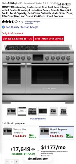 48” range and DCS grill bar b q grill
