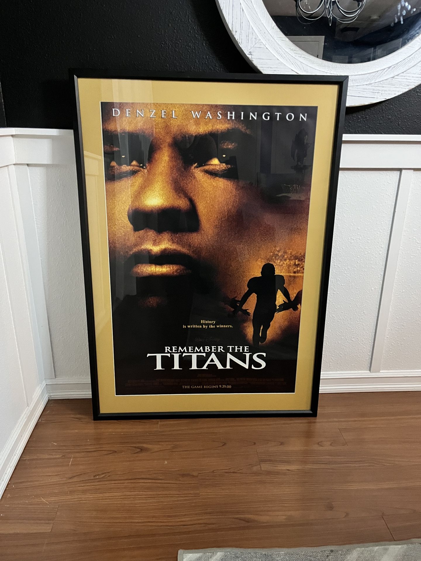 2 Professionally Framed Movie Posters