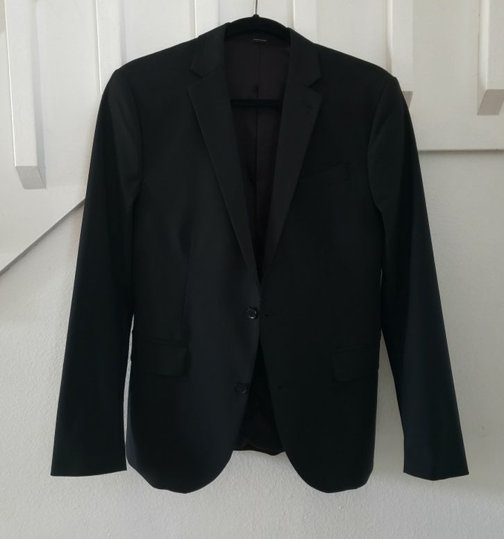Men's Suit Jacket Blazer new and 2 Dress Shirts M