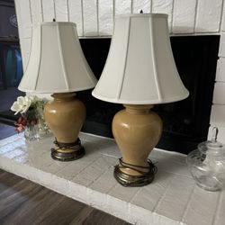 Mustard Yellow Lamps
