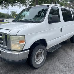 2008 FORD E350 ECONOLINE PASSENGER 