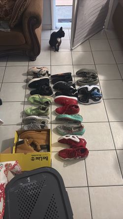 Bundle of used sneakers size 10-11