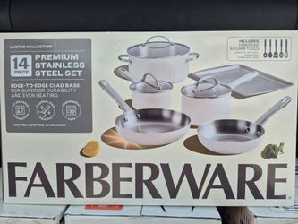 Faberware 14 Piece Stainless Steel Set