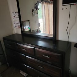 Dark Brown Dresser .