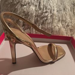 Gold heels