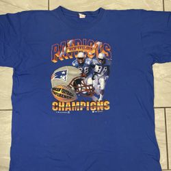 Vintage New England Patriots 1997 AFC Eastern Division Champions T-Shirt Sz 3XL