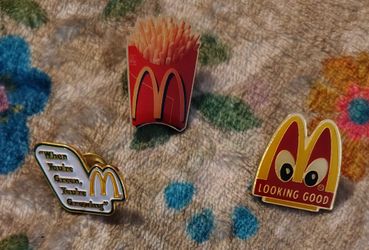 Vintage McDonald's pins