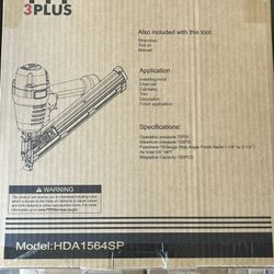 3plus  HDA1564SP 15 Gauge Angled Finish Nailer