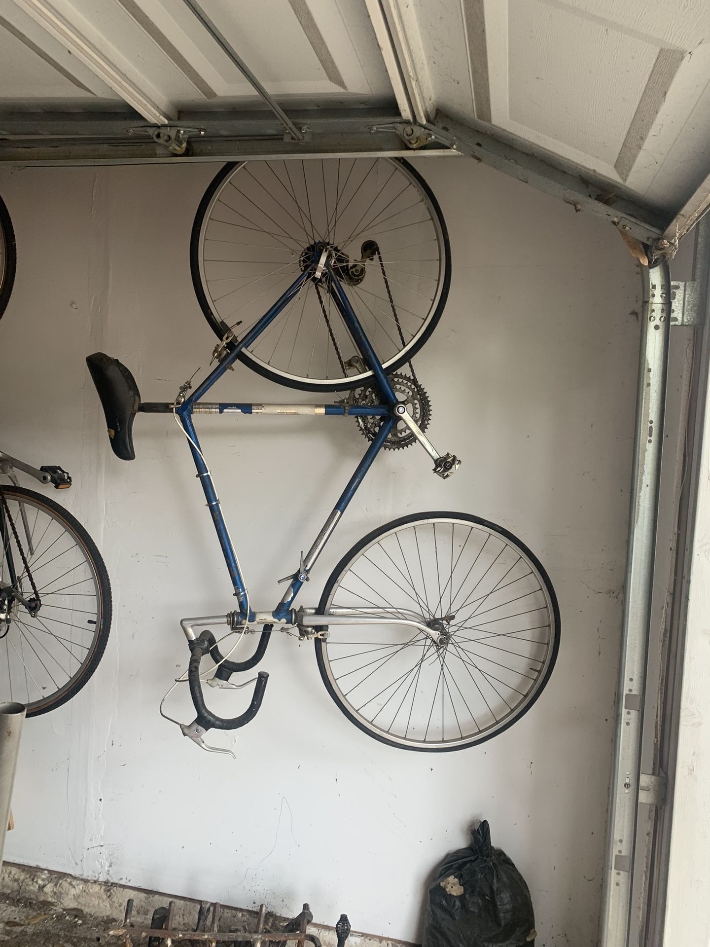 Old Blue Road Bike
