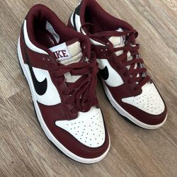 Nike Dunks Burgundy Size 6.5Y