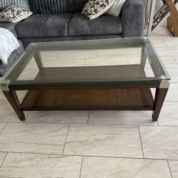 NATUZZY Italian Solid Wood, Coffee Table 