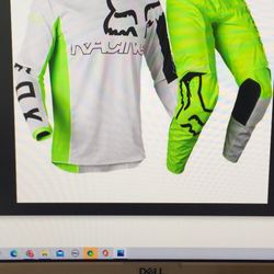 Fox Racing Motocross Jersey And Pants Set 