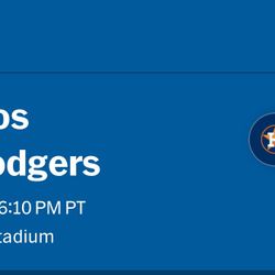 Dodger Tickets