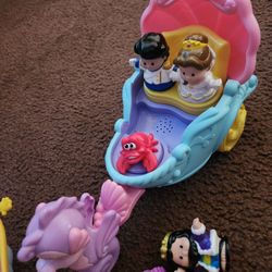 Disney's Little People , Snow White, Little Mermaid, Tangled 