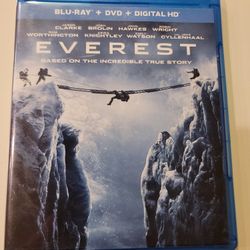 $5 BLU RAY. EVEREST. $5 OR TRADE FOR A MOVIE TITLE I DO NOT ALREADY OWN. BLU RAY ONLY NO DIGITAL .