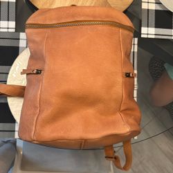 Valencia leather Back Pack High End Leather NEW