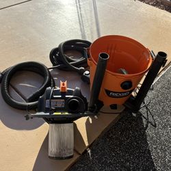 RIDGID 16 Gal. 5.0 Peak HP NXT Shop Vacuum Wet Dry Vac with General Debris Filter, Locking Hose 