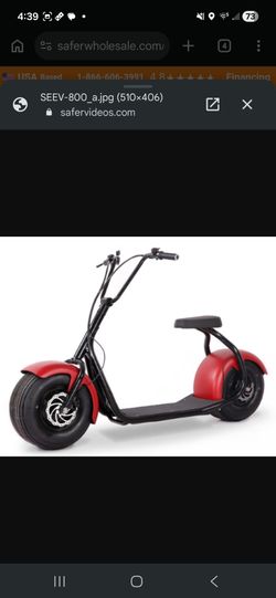 60v electric fat tire scooter ( Seev SSR800)