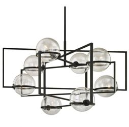New Troy Lighting - F6228-TBK - Elliot - Eight Light Pendant