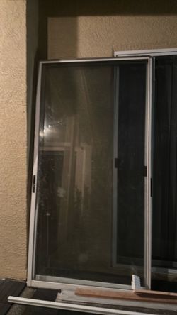 Patio glass sliding doors